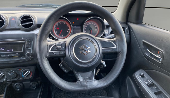 2020 Maruti Swift VXI, Petrol, Manual, 67,473 km, Steering Wheel Close Up