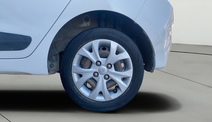 2014 Hyundai Grand i10 SPORTZ 1.2 KAPPA VTVT, Petrol, Manual, 87,032 km, Left Rear Wheel