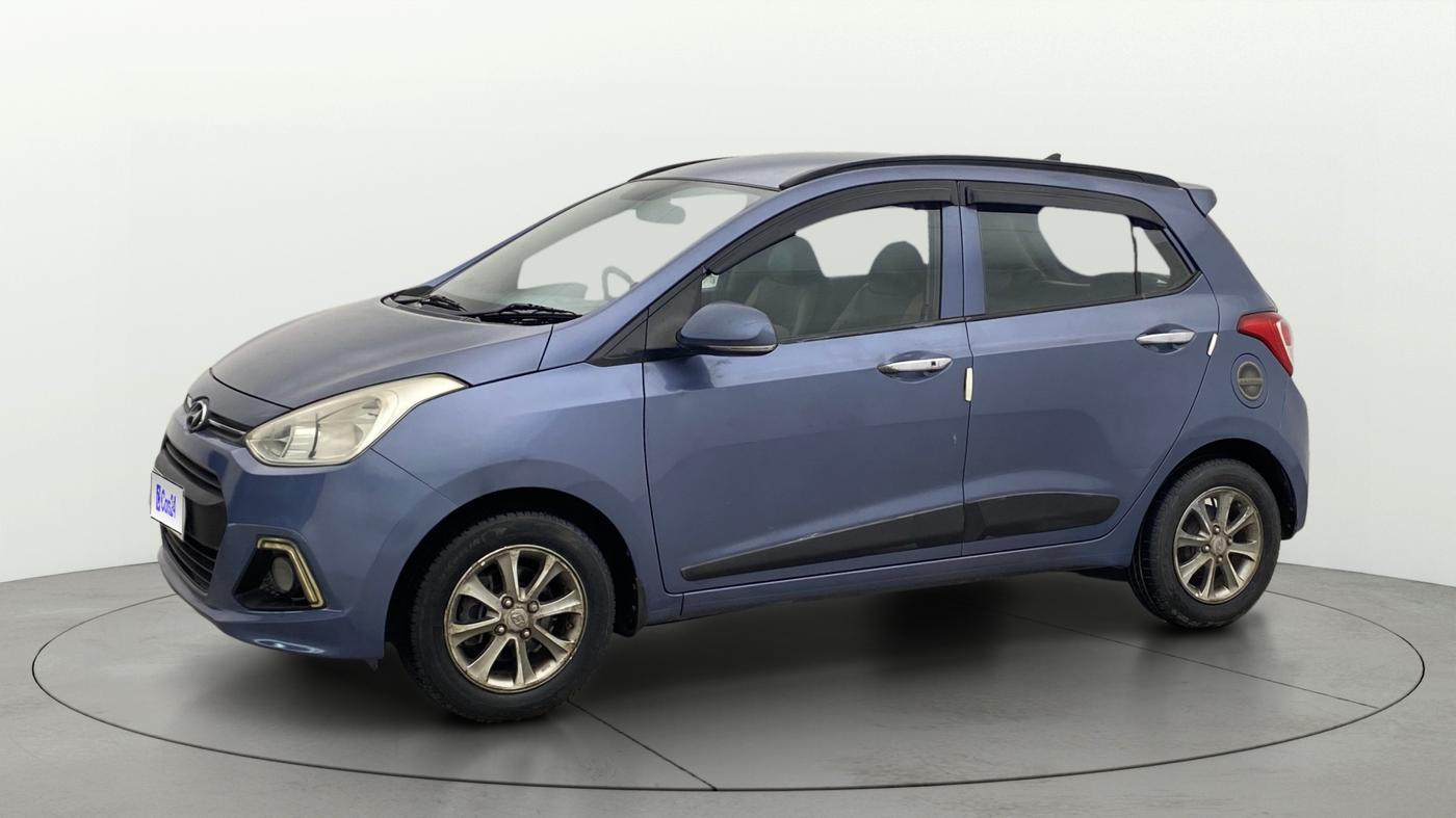 2016 Hyundai Grand i10 ASTA 1.2 KAPPA VTVT, Petrol, Manual, 57,755 km, Left Front Diagonal