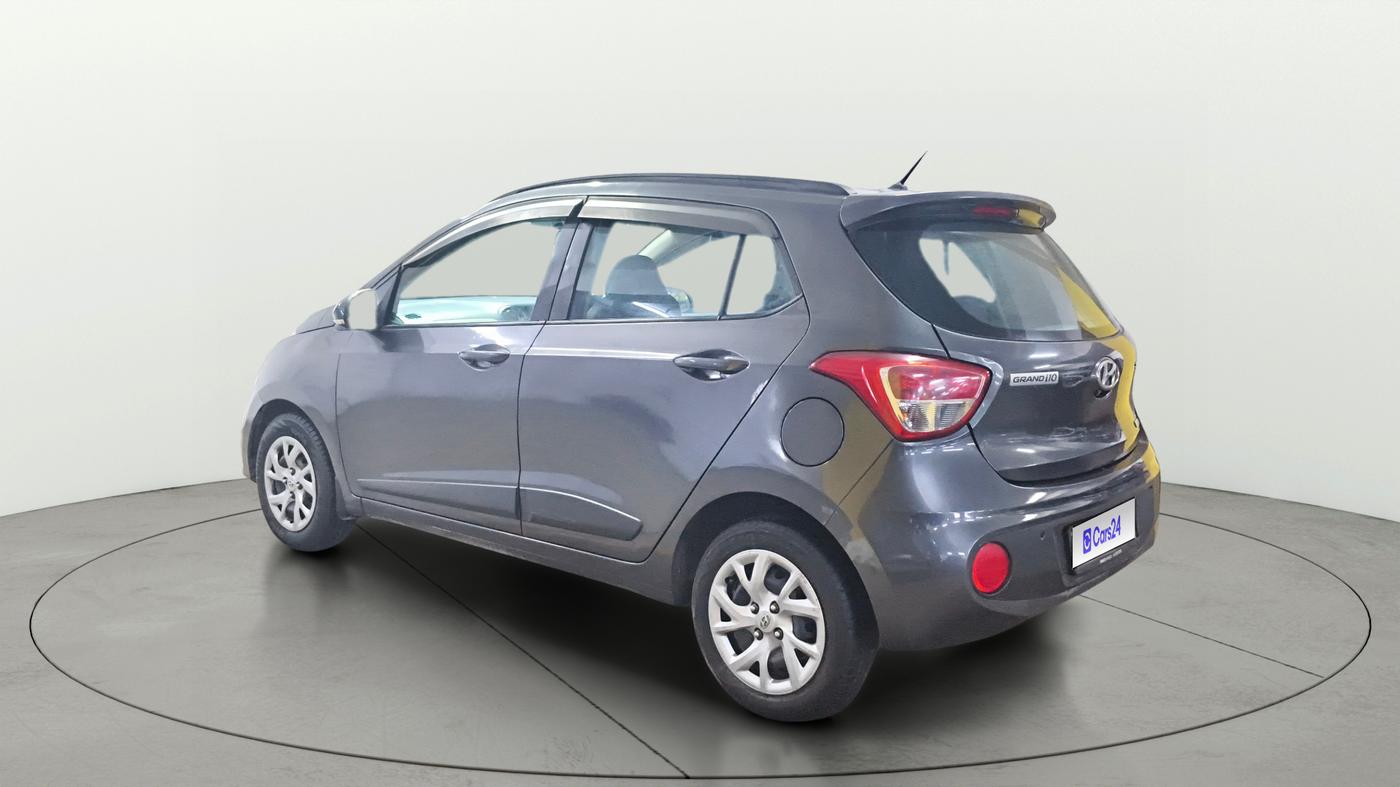 2020 Hyundai Grand i10 SPORTZ 1.2 KAPPA VTVT, CNG, Manual, 49,375 km, Left Back Diagonal