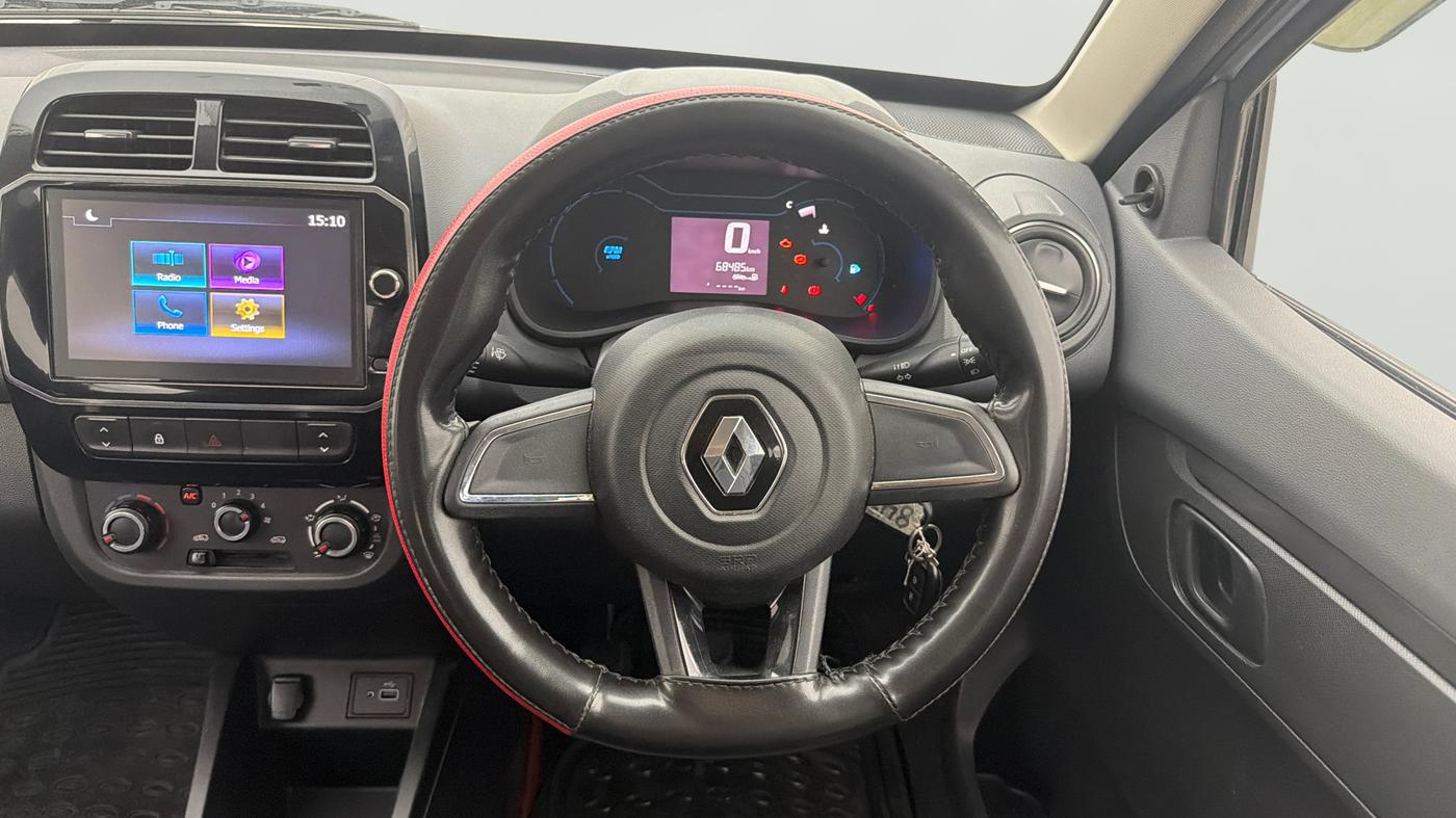 2020 Renault Kwid RXT 1.0 (O), Petrol, Manual, 68,431 km, Steering Wheel Close Up