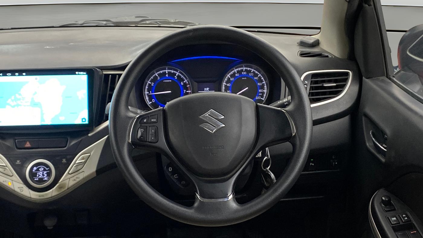 2017 Maruti Baleno DELTA PETROL 1.2, Petrol, Manual, 41,197 km, Steering Wheel Close Up