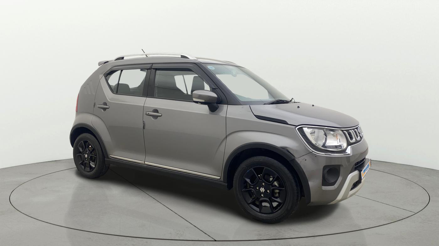 2024 Maruti IGNIS ZETA 1.2 AMT, Petrol, Automatic, 7,944 km, Right Front Diagonal