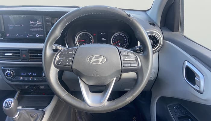 2024 Hyundai GRAND I10 NIOS ASTA 1.2 KAPPA VTVT, Petrol, Manual, 17,753 km, Steering Wheel Close Up