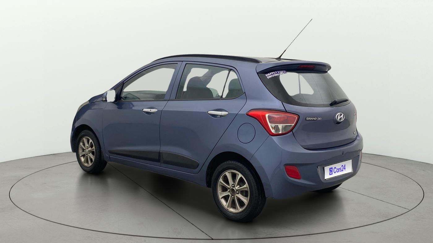 2016 Hyundai Grand i10 ASTA AT 1.2 KAPPA VTVT, Petrol, Automatic, 63,841 km, Left Back Diagonal