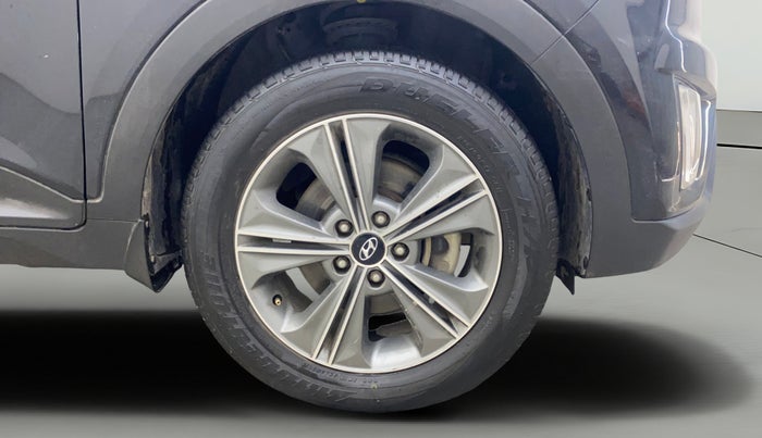 2017 Hyundai Creta SX PLUS AT 1.6 PETROL, Petrol, Automatic, 45,351 km, Right Front Wheel