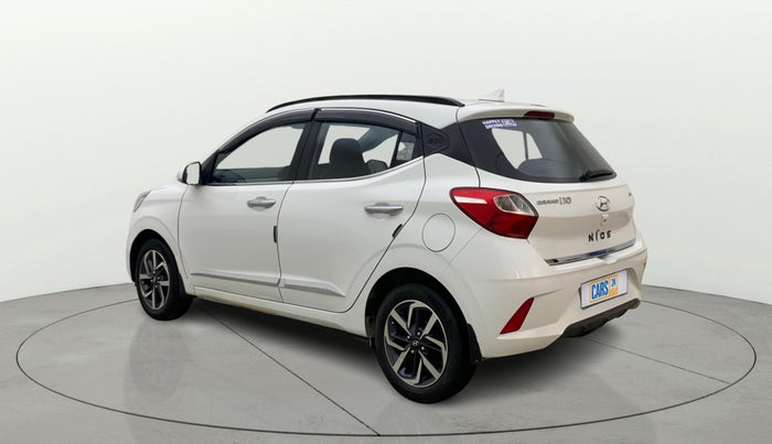 2021 Hyundai GRAND I10 NIOS ASTA 1.2 KAPPA VTVT, Petrol, Manual, 1,28,669 km, Left Back Diagonal