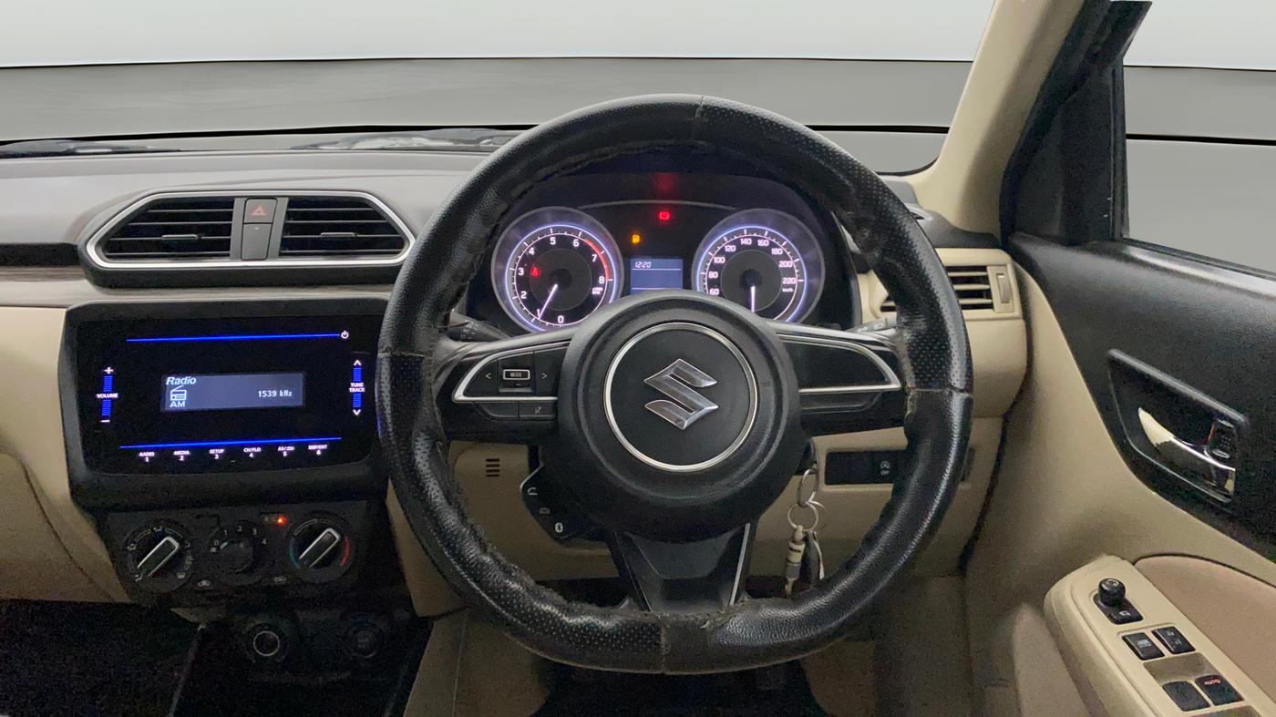 2021 Maruti Dzire VXI, Petrol, Manual, 50,718 km, Steering Wheel Close Up