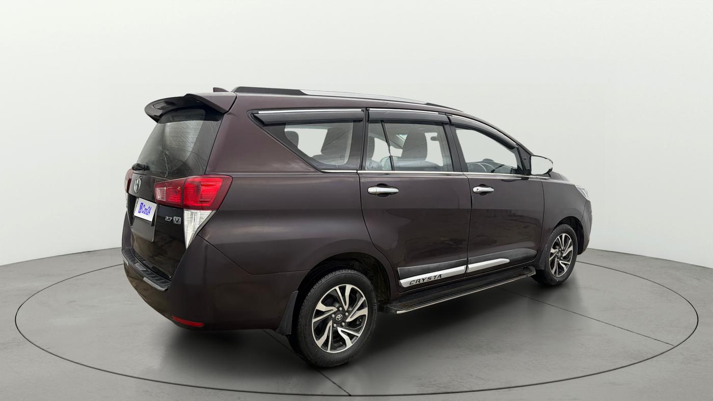 2022 Toyota Innova Crysta 2.7 VX 7 STR, Petrol, Manual, 67,894 km, Right Back Diagonal