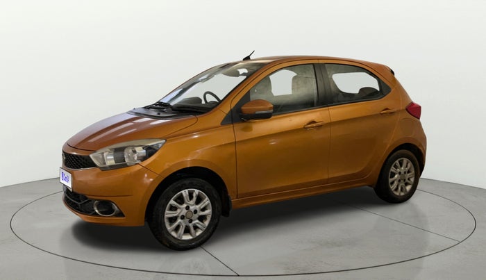 2016 Tata Tiago XZ PETROL, CNG, Manual, 66,495 km, Left Front Diagonal