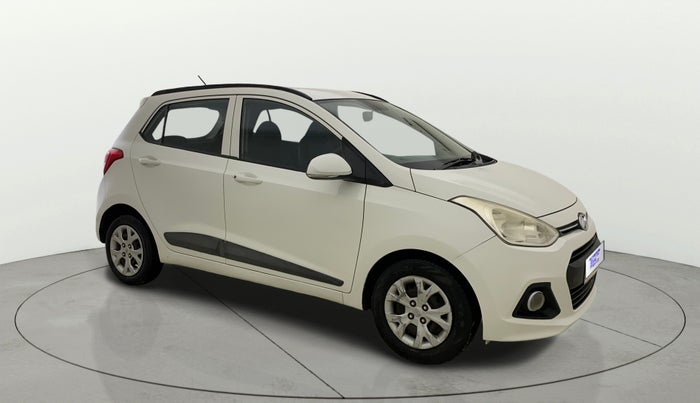 2015 Hyundai Grand i10 SPORTZ 1.2 KAPPA VTVT, Petrol, Manual, 53,268 km, Right Front Diagonal