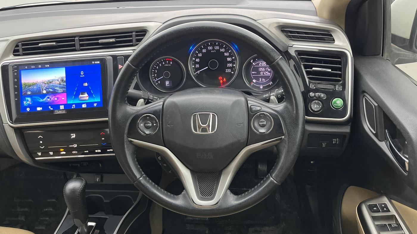 2018 Honda City 1.5L I-VTEC ZX CVT, Petrol, Automatic, 1,35,617 km, Steering Wheel Close Up