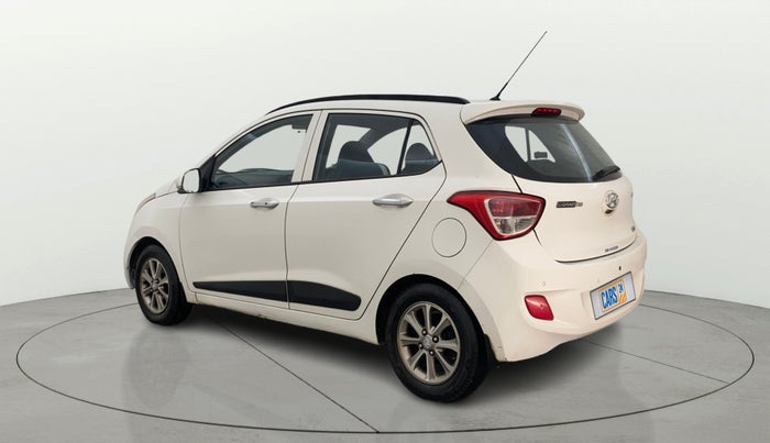 2016 Hyundai Grand i10 ASTA (O) AT 1.2 KAPPA VTVT, CNG, Automatic, 75,556 km, Left Back Diagonal