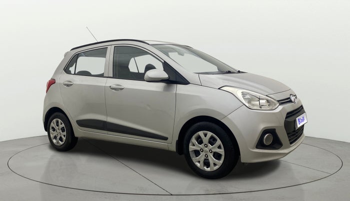 2016 Hyundai Grand i10 SPORTZ 1.2 KAPPA VTVT, Petrol, Manual, 49,219 km, Right Front Diagonal