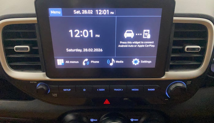 2021 Hyundai VENUE SX 1.0 TURBO IMT, Petrol, Manual, 56,990 km, Air Conditioner