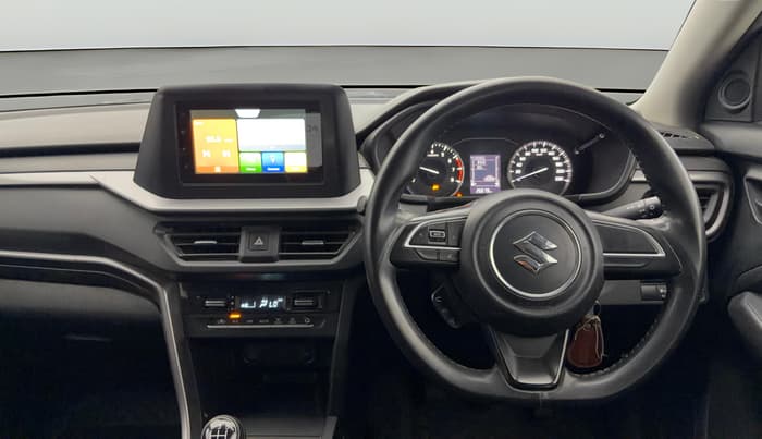2024 Maruti BREZZA VXI S-CNG, CNG, Manual, 26,663 km, Steering Wheel Close Up