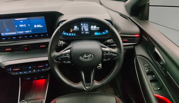 2023 Hyundai NEW I20 N LINE N8 1.0 TURBO GDI IMT, Petrol, Manual, 25,811 km, Steering Wheel Close Up
