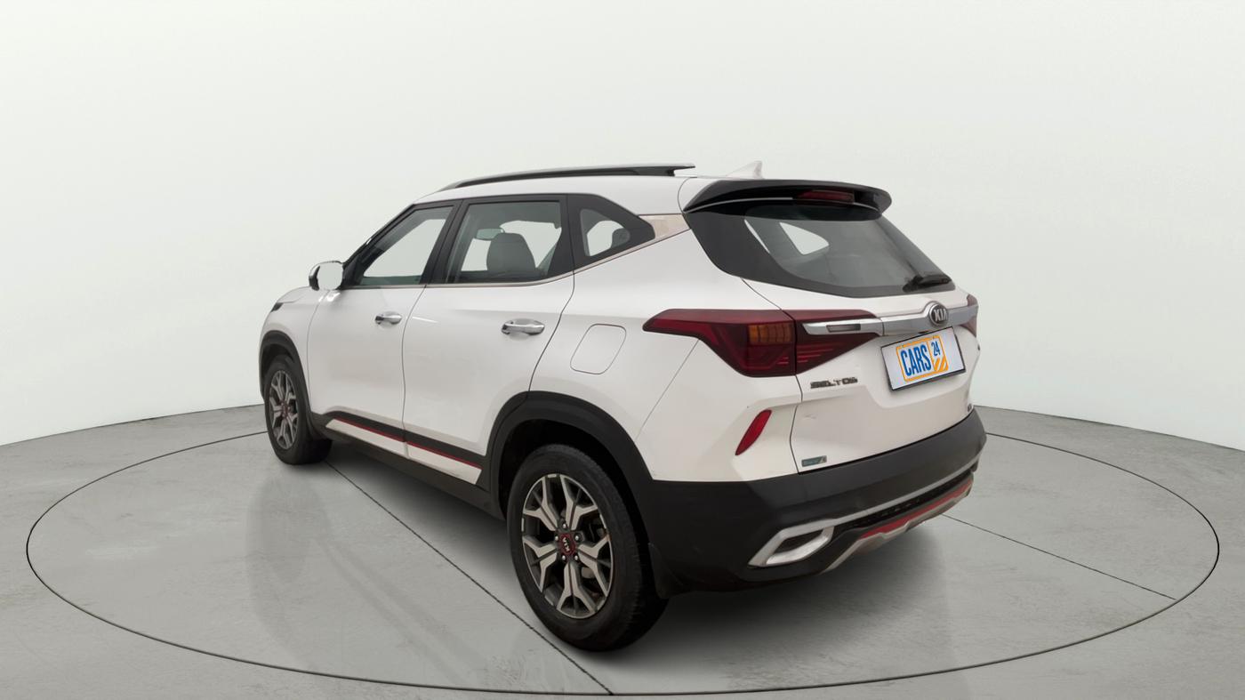 2020 KIA SELTOS GTX PLUS DCT 1.4 PETROL, Petrol, Automatic, 77,156 km, Left Back Diagonal
