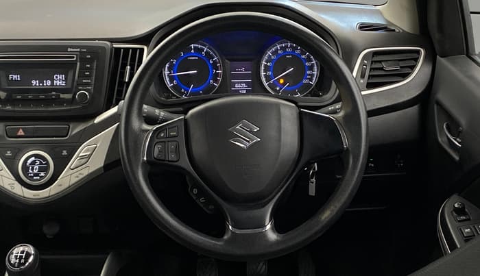 2018 Maruti Baleno DELTA PETROL 1.2, Petrol, Manual, 16,583 km, Steering Wheel Close Up