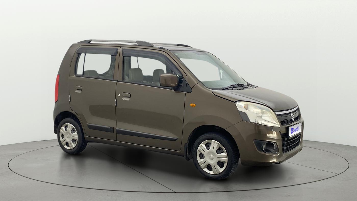 2018 Maruti Wagon R 1.0 VXI (O) AMT, Petrol, Automatic, 91,765 km, Right Front Diagonal