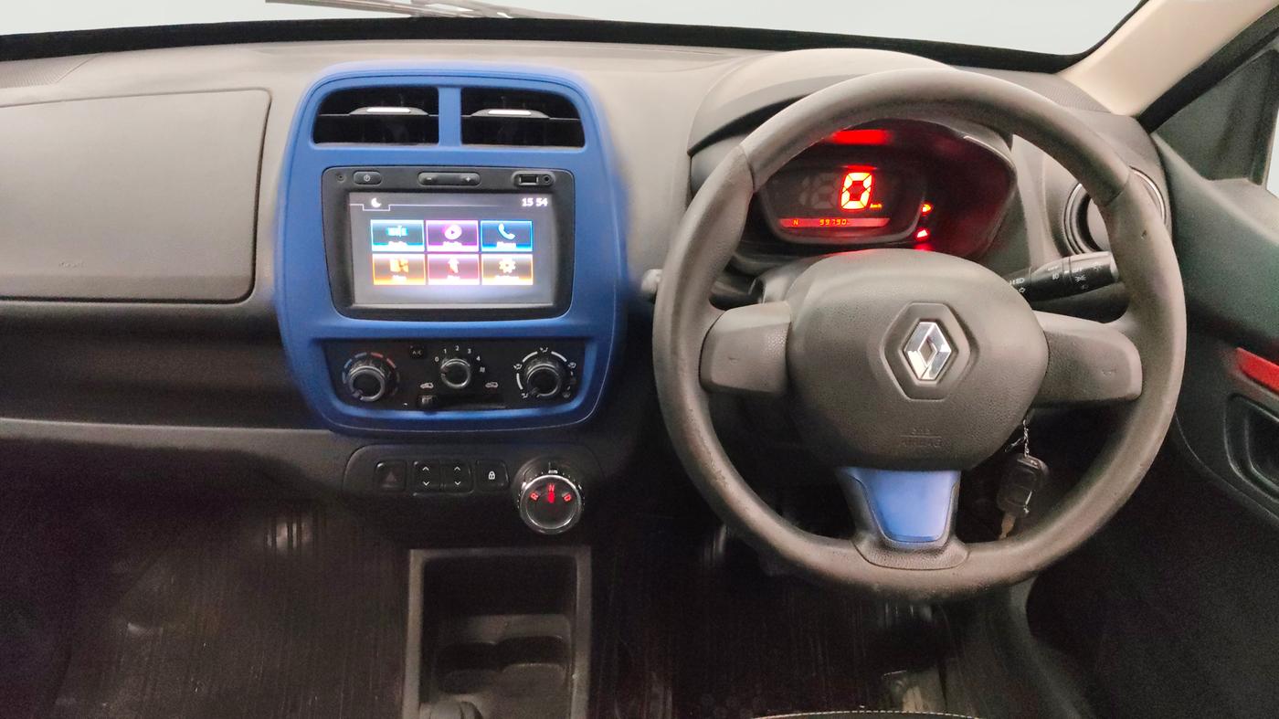 2018 Renault Kwid 1.0 MARVEL CAPTAIN AMERICA EDITION AMT, Petrol, Automatic, 99,783 km, Steering Wheel Close Up