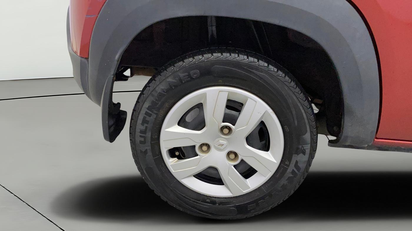 2019 Renault Kwid RXT 1.0 (O), Petrol, Manual, 51,134 km, Right Rear Wheel