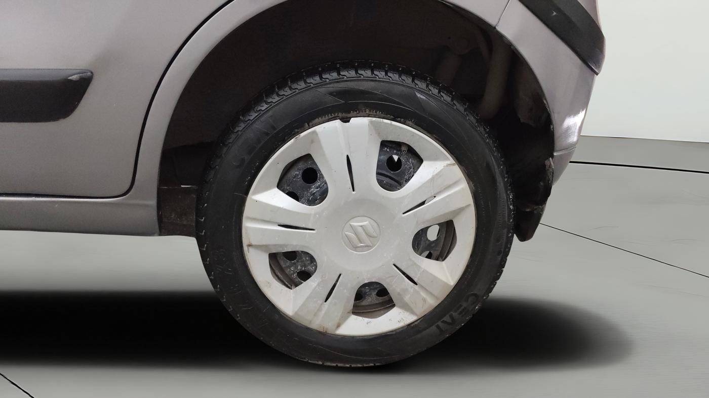 2014 Maruti Wagon R 1.0 VXI, Petrol, Manual, 54,230 km, Left Rear Wheel