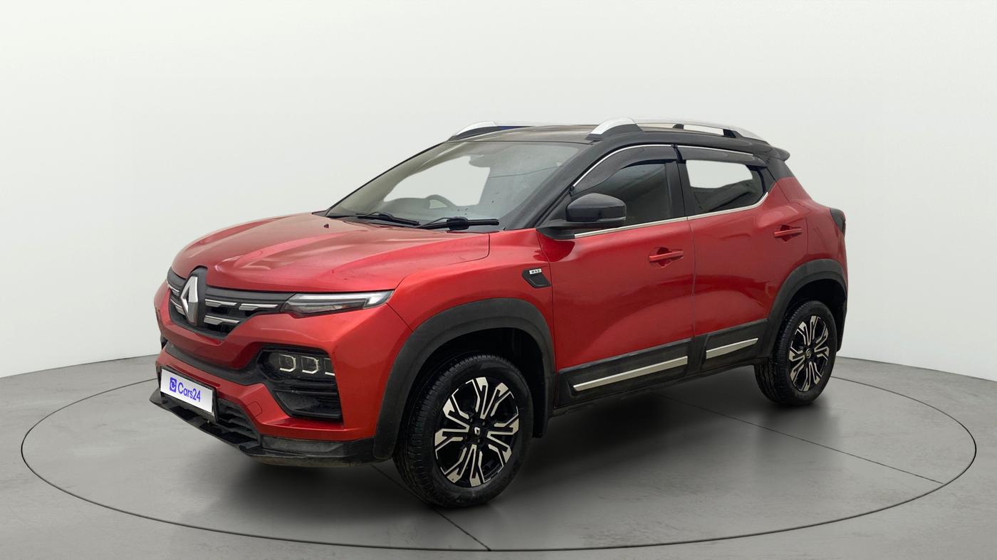 2021 Renault Kiger RXZ TURBO CVT DUAL TONE, Petrol, Automatic, 53,946 km, Left Front Diagonal
