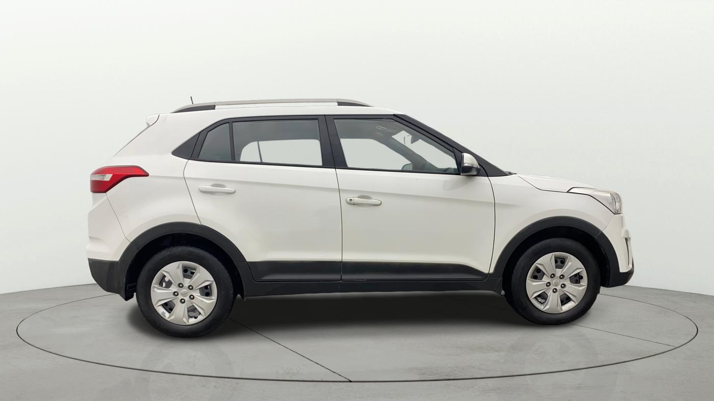 2017 Hyundai Creta E PLUS 1.6 PETROL, Petrol, Manual, 1,00,629 km, Right Side View