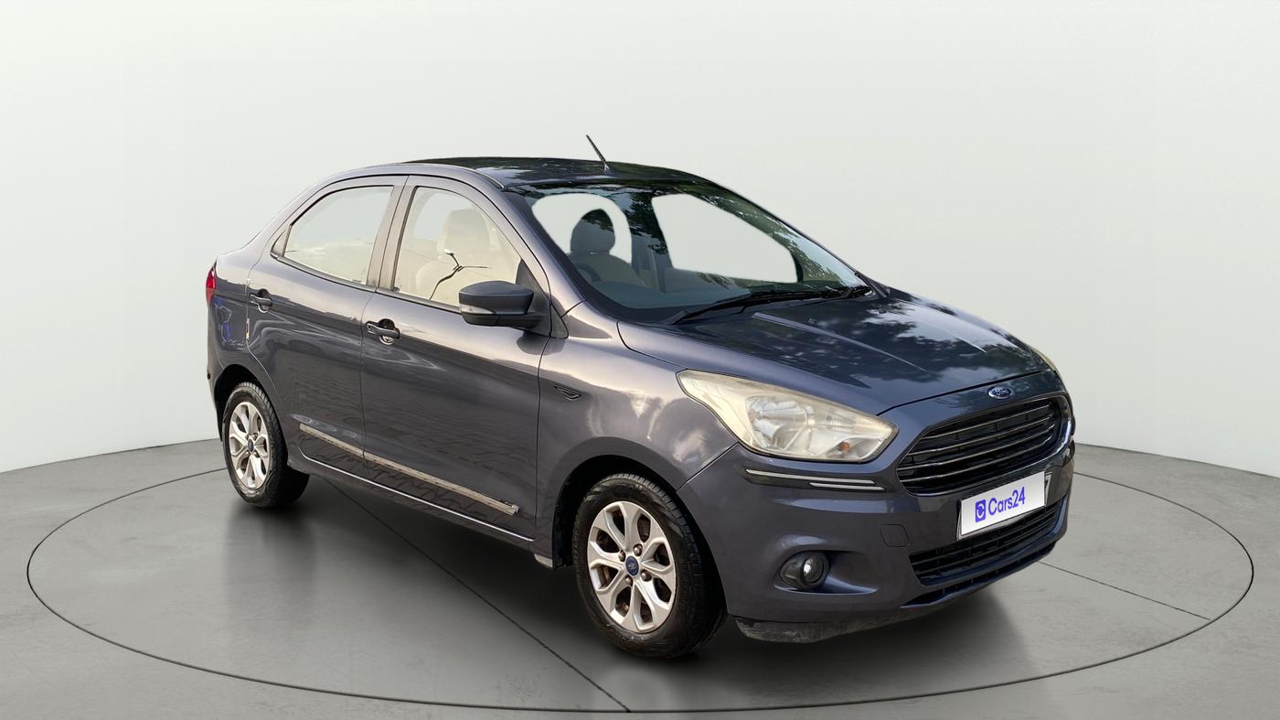 2018 Ford Figo Aspire TITANIUM 1.2 PETROL, Petrol, Manual, 49,578 km, Right Front Diagonal