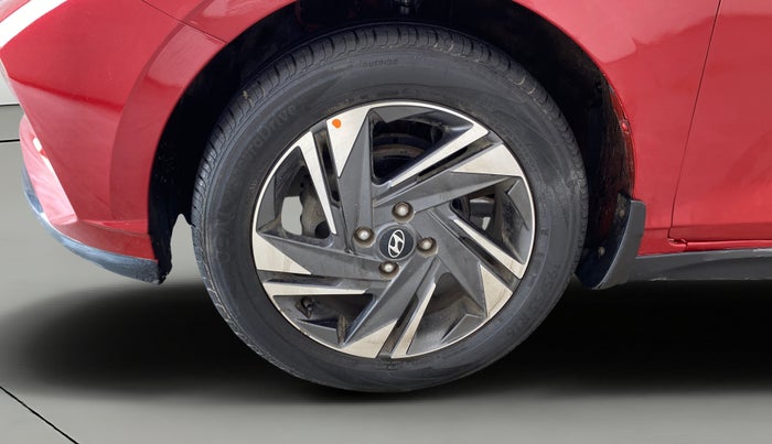 2021 Hyundai NEW I20 ASTA (O) 1.2 MT, Petrol, Manual, 27,555 km, Left Front Wheel
