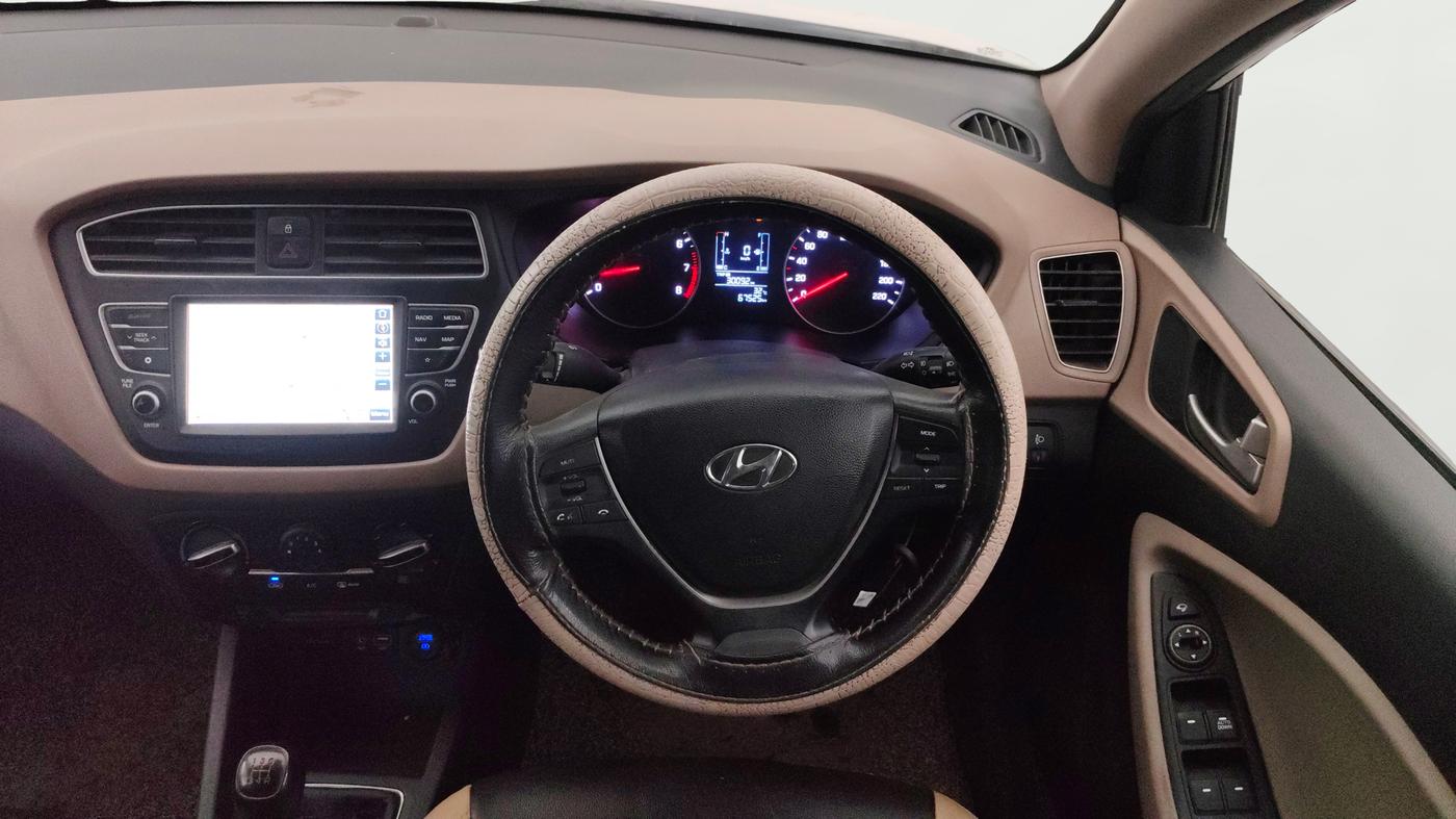 2019 Hyundai Elite i20 SPORTZ PLUS 1.2, Petrol, Manual, 67,525 km, Steering Wheel Close Up