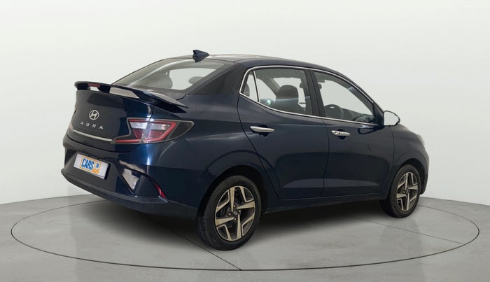 2023 Hyundai AURA SX 1.2 CNG, CNG, Manual, 34,413 km, Right Back Diagonal
