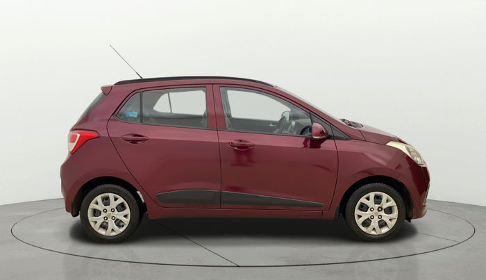 2015 Hyundai Grand i10 SPORTZ 1.2 KAPPA VTVT, Petrol, Manual, 52,135 km, Right Side View