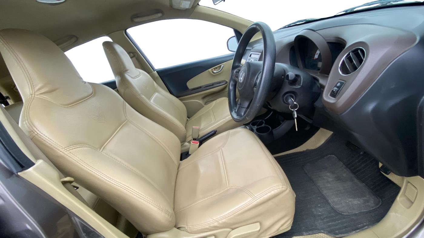 2013 Honda Brio VX AT, Petrol, Automatic, 67,479 km, Right Side Front Door Cabin