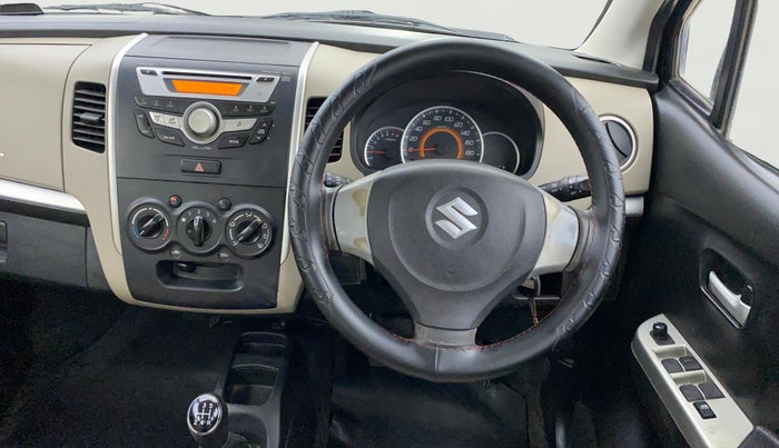 2014 Maruti Wagon R 1.0 VXI, Petrol, Manual, 54,851 km, Steering Wheel Close Up