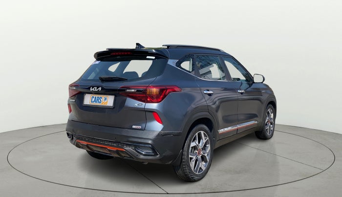 2022 KIA SELTOS X LINE 1.4 PETROL DCT, Petrol, Automatic, 51,292 km, Right Back Diagonal