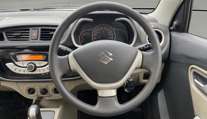 2014 Maruti Alto K10 VXI AMT, Petrol, Automatic, 39,936 km, Steering Wheel Close Up