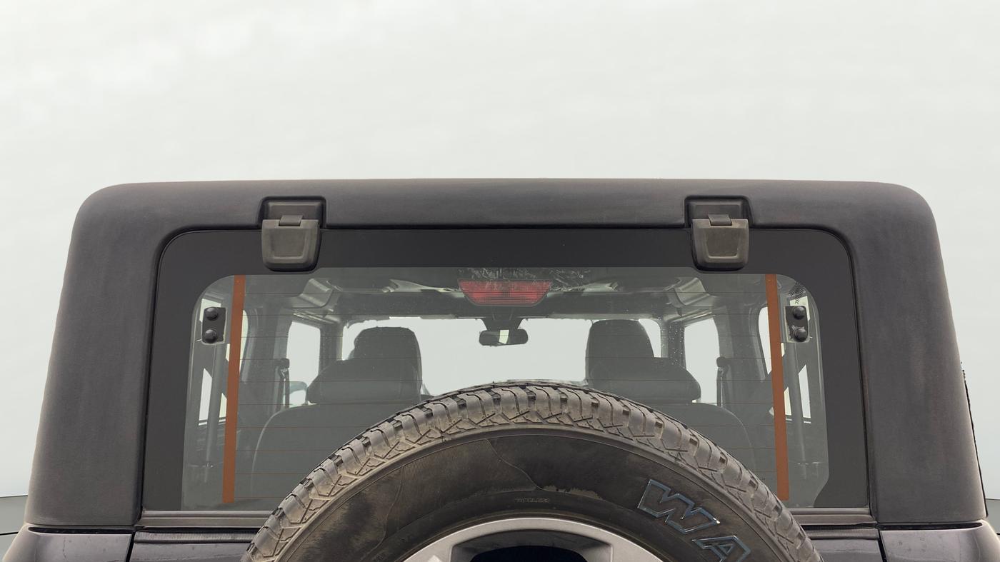 2021 Mahindra Thar LX PETROL HT 4WD AT, Petrol, Automatic, 19,791 km, Rear Windshield