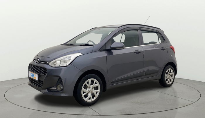 2018 Hyundai Grand i10 SPORTZ 1.2 KAPPA VTVT, Petrol, Manual, 72,350 km, Left Front Diagonal