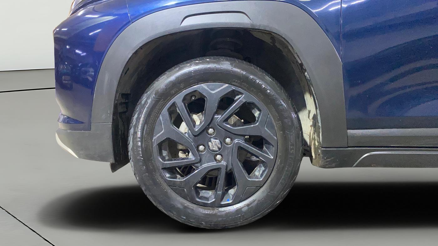 2023 Maruti FRONX DELTA PLUS 1.2L AGS, Petrol, Automatic, 48,514 km, Left Front Wheel