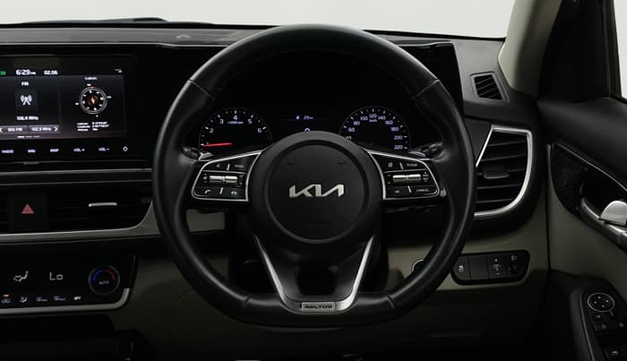 2022 KIA SELTOS HTX IVT 1.5 PETROL, Petrol, Automatic, 74,724 km, Steering Wheel Close Up