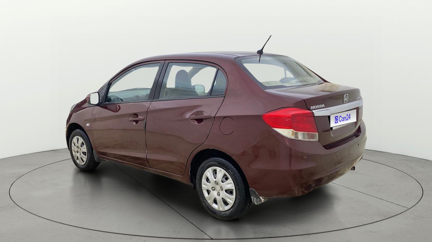 2014 Honda Amaze 1.2L I-VTEC S, Petrol, Manual, 49,714 km, Left Back Diagonal