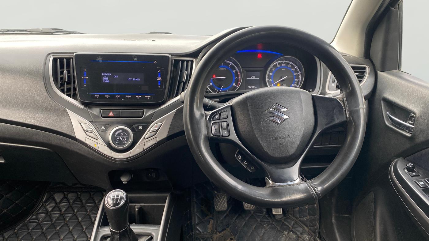 2020 Maruti Baleno DELTA PETROL 1.2, Petrol, Manual, 90,486 km, Steering Wheel Close Up
