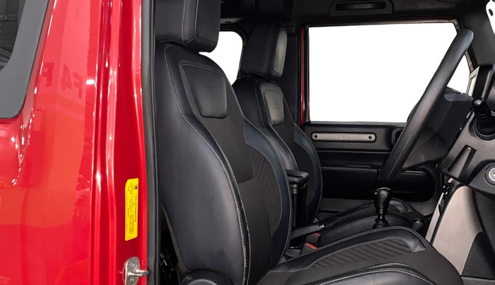 2021 Mahindra Thar LX D 4WD MT CONVERTIBLE, Diesel, Manual, 84,191 km, Right Side Front Door Cabin