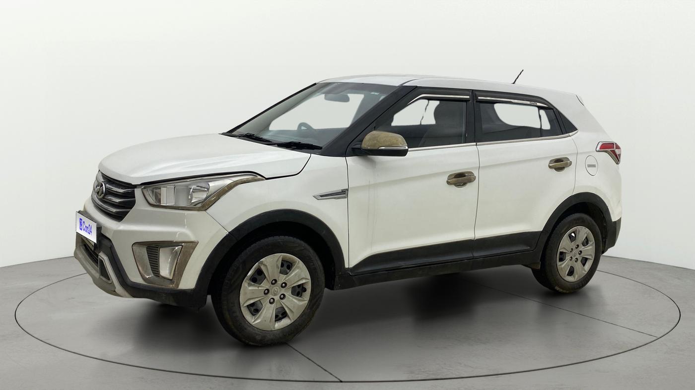 2018 Hyundai Creta E PLUS 1.4 DIESEL, Diesel, Manual, 70,849 km, Left Front Diagonal
