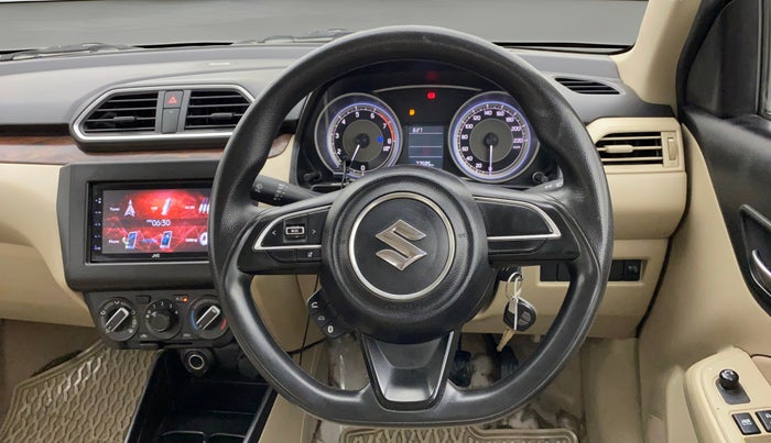 2019 Maruti Dzire VXI, Petrol, Manual, 77,551 km, Steering Wheel Close Up
