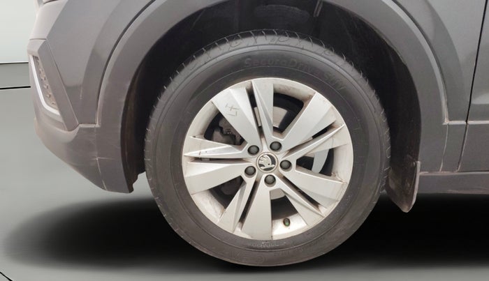 2022 Skoda KUSHAQ AMBITION 1.0L TSI MT, Petrol, Manual, 49,545 km, Left Front Wheel