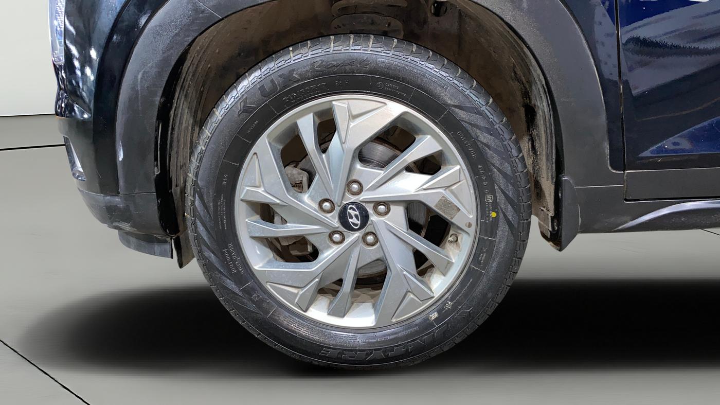 2020 Hyundai Creta SX (O) 1.4 TURBO DCT, Petrol, Automatic, 51,467 km, Left Front Wheel