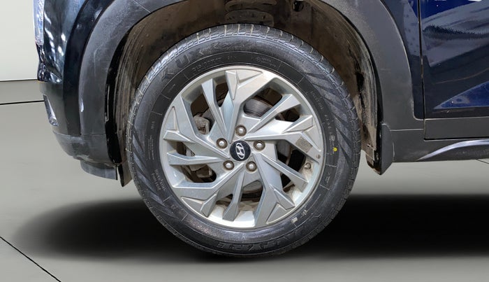 2020 Hyundai Creta SX (O) 1.4 TURBO DCT, Petrol, Automatic, 51,388 km, Left Front Wheel